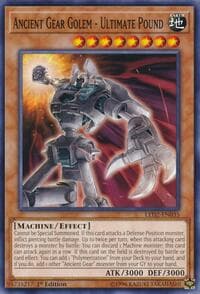 Ancient Gear Golem - Ultimate Pound - Legendary Duelists: Ancient Millennium - YuGiOh card