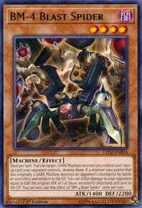 BM-4 Blast Spider - Legendary Duelists: Ancient Millennium - YuGiOh card