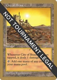 City of Brass - 1997 Jakub Slemr (5ED) - World Championship Decks - Magic: The Gathering card