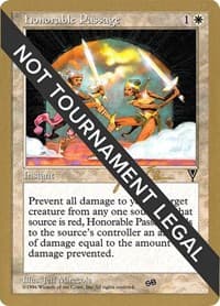 Honorable Passage - 1997 Jakub Slemr (VIS) (SB) - World Championship Decks - Magic: The Gathering card