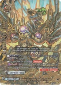 Demonic Rock Dragon Mech, Dol Dra-gollum - Driven to Disorder - Future Card BuddyFight card