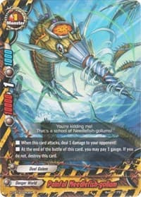 Painful Needlefish-gollum - Driven to Disorder - Future Card BuddyFight card
