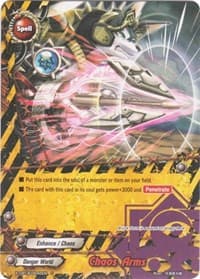 Chaos Arms - Driven to Disorder - Future Card BuddyFight card