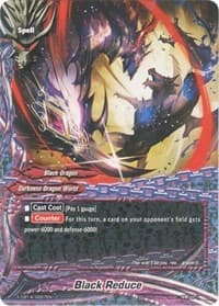 Black Reduce - Driven to Disorder - Future Card BuddyFight card