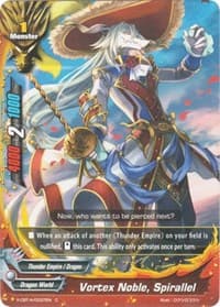 Vortex Noble, Spirallel - Driven to Disorder - Future Card BuddyFight card