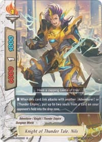 Knight of Thunder Tale, Nils - Driven to Disorder - Future Card BuddyFight card