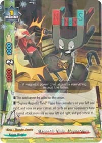 Magnetic Ninja, Magnetojiro - Driven to Disorder - Future Card BuddyFight card