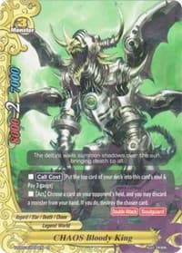 CHAOS Bloody King - Driven to Disorder - Future Card BuddyFight card