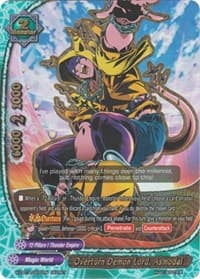 Overturn Demon Lord, Asmodai - Driven to Disorder - Future Card BuddyFight card