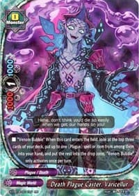 Death Plague Caster, Varicellur - Driven to Disorder - Future Card BuddyFight card