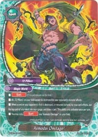 Asmodai Onstage! - Driven to Disorder - Future Card BuddyFight card