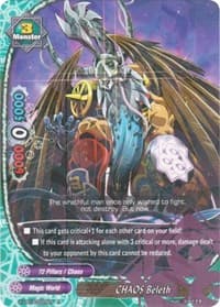 CHAOS Beleth - Driven to Disorder - Future Card BuddyFight card