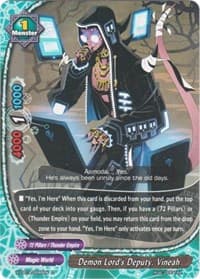 Demon Lord's Deputy, Vineah - Driven to Disorder - Future Card BuddyFight card