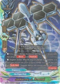 Jackarms, J. Arsenal - Driven to Disorder - Future Card BuddyFight card