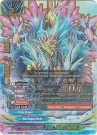 Provenance Crystal Dragon, Athora Adamant - Driven to Disorder - Future Card BuddyFight card
