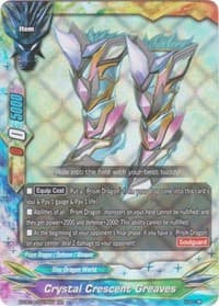 Crystal Crescent Greaves - Driven to Disorder - Future Card BuddyFight card