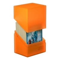 Boulder Deck Case - Poppy Topaz (Holds 80+) - Ultimate Guard Deck Boxes - Deck Boxes card
