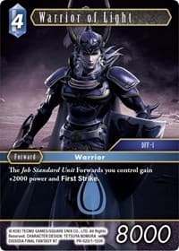 Warrior of Light (Water) - FF: Promo Cards - Final Fantasy TCG card