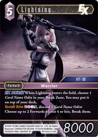 Lightning EX - FF: Promo Cards - Final Fantasy TCG card