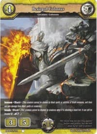 Besieged Colossus - Gears of Apocalypse - Dragoborne card