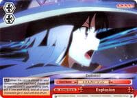 Explosion - KonoSuba - Weiss Schwarz card