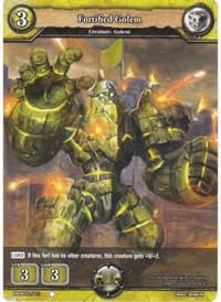 Fortified Golem - Gears of Apocalypse - Dragoborne card