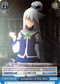 Sympathy of Eris Sect - KonoSuba - Weiss Schwarz card