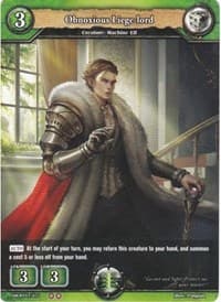 Obnoxious Liege-lord - Gears of Apocalypse - Dragoborne card