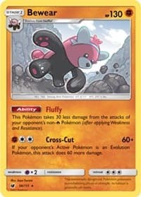 Bewear - 56/111 (Prerelease Kit Exclusive) - Deck Exclusives - Pokemon card