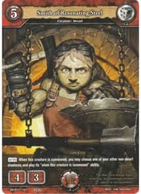 Smith of Resonating Steel - Gears of Apocalypse - Dragoborne card