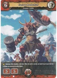 Furious Battlechief - Gears of Apocalypse - Dragoborne card