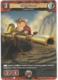 Elderly Gunner - Gears of Apocalypse - Dragoborne card