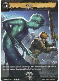 Scorn - Gears of Apocalypse - Dragoborne card