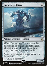 Sundering Titan - Masters 25 - Magic: The Gathering card