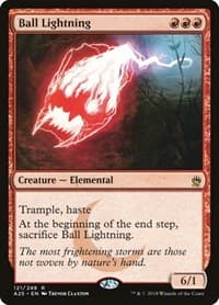 Ball Lightning - Masters 25 - Magic: The Gathering card