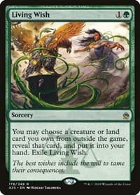 Living Wish - Masters 25 - Magic: The Gathering card