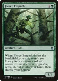 Fierce Empath - Masters 25 - Magic: The Gathering card