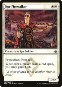 Kor Firewalker - Masters 25 - Magic: The Gathering card