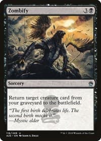 Zombify - Masters 25 - Magic: The Gathering card