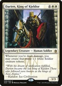 Darien, King of Kjeldor - Masters 25 - Magic: The Gathering card