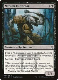 Nezumi Cutthroat - Masters 25 - Magic: The Gathering card