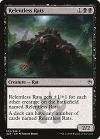 Relentless Rats - Masters 25 - Magic: The Gathering card