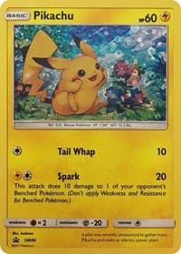 Pikachu - SM86 (General Mills Promo) - Miscellaneous Cards & Products - Pokemon card