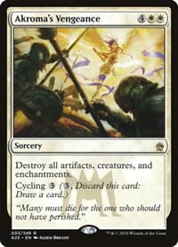 Akroma's Vengeance - Masters 25 - Magic: The Gathering card