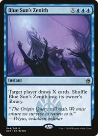 Blue Sun's Zenith - Masters 25 - Magic: The Gathering card