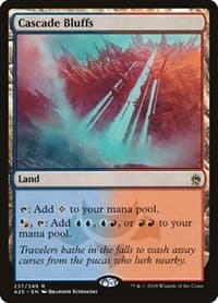 Cascade Bluffs - Masters 25 - Magic: The Gathering card
