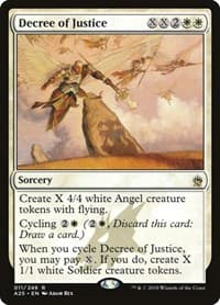 Decree of Justice - Masters 25 - Magic: The Gathering card