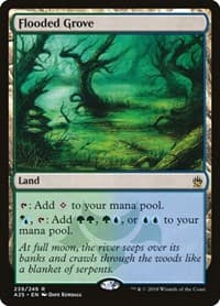 Flooded Grove - Masters 25 - Magic: The Gathering card