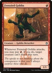 Frenzied Goblin - Masters 25 - Magic: The Gathering card
