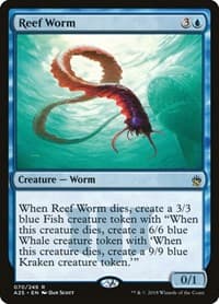 Reef Worm - Masters 25 - Magic: The Gathering card